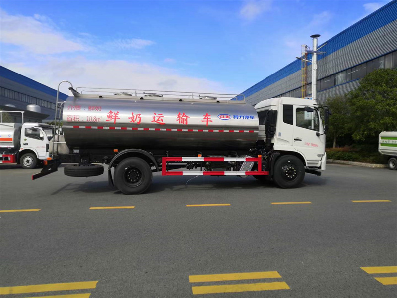 國六天錦11-12噸鮮奶運輸車
