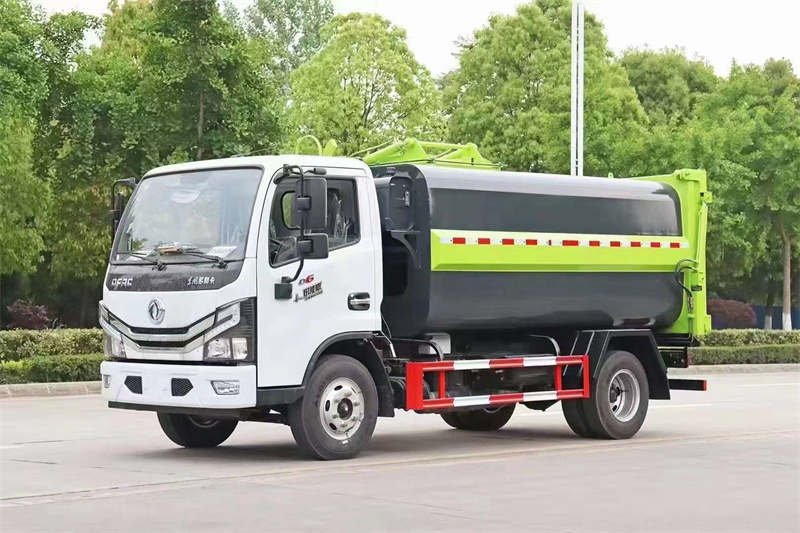 國六東風藍?牌自裝?卸垃?圾車